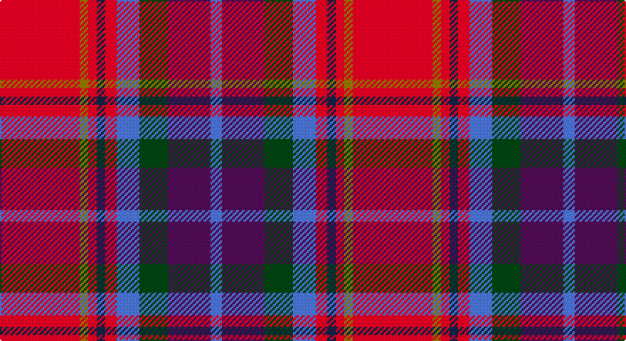 R/56 Y6 R6 DB6 R8 B16 DG20 DP30 B/8 tartan