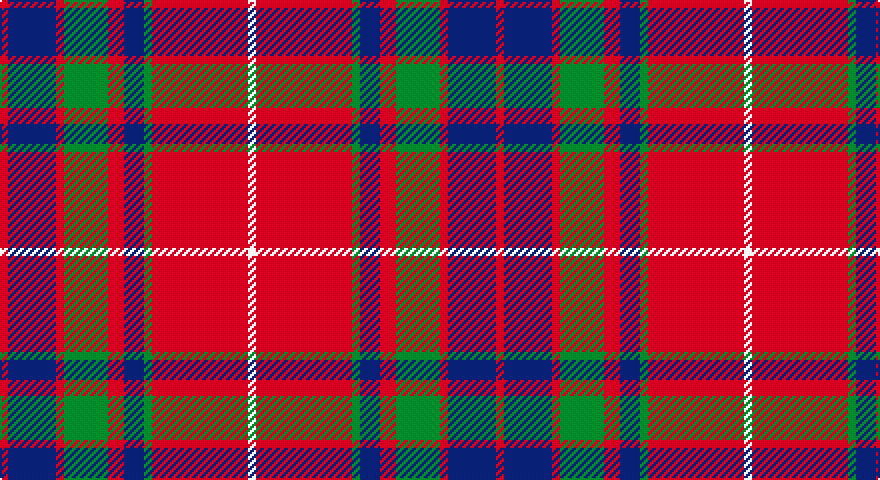 R/4 DB24 R4 G22 R8 DB10 G4 R48 W/4 tartan