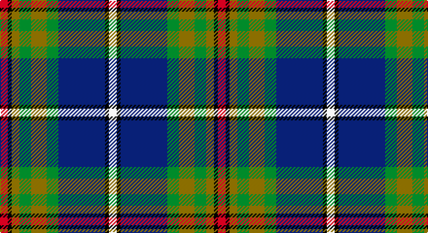 R/8 K4 Y8 G12 Y16 G12 DB48 K4 W/8 tartan