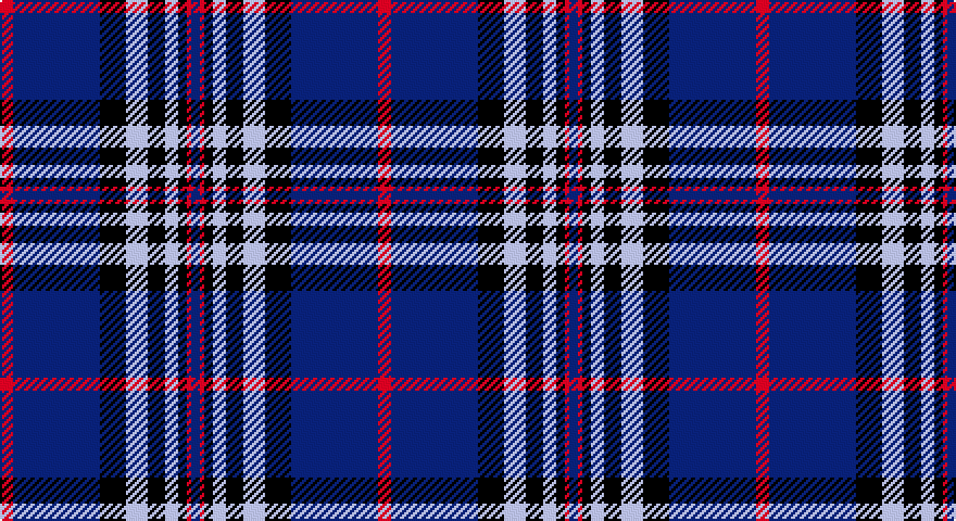 R/6 DB40 K12 LB10 K8 LB6 K4 R2 DB/4 tartan