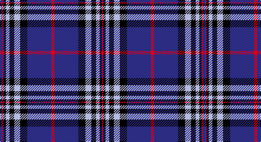 R/6 DB40 K12 LB10 K8 LB6 K4 R2 DB/4 tartan