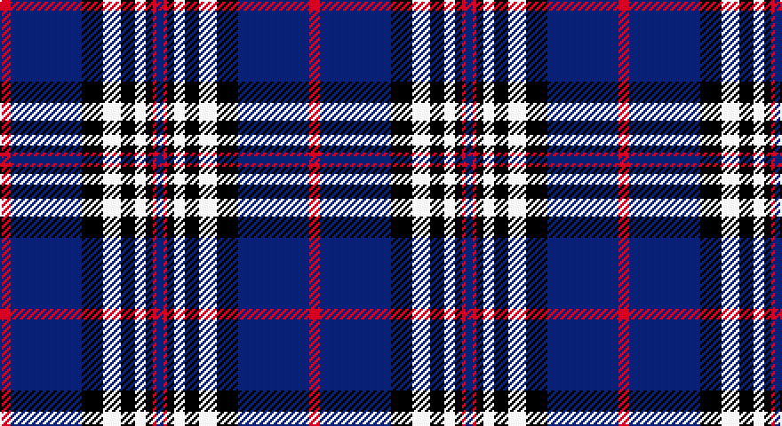 R/6 DB40 K12 W10 K8 W6 K4 R2 DB/4 tartan