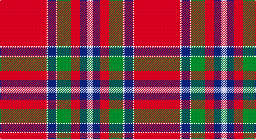 R/80 W2 DB14 W2 G24 R16 DB12 LB4 W/2 tartan