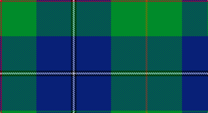 R/4 G73 DB73 K4 LB4 K4 DB73 G73 Y/4 tartan