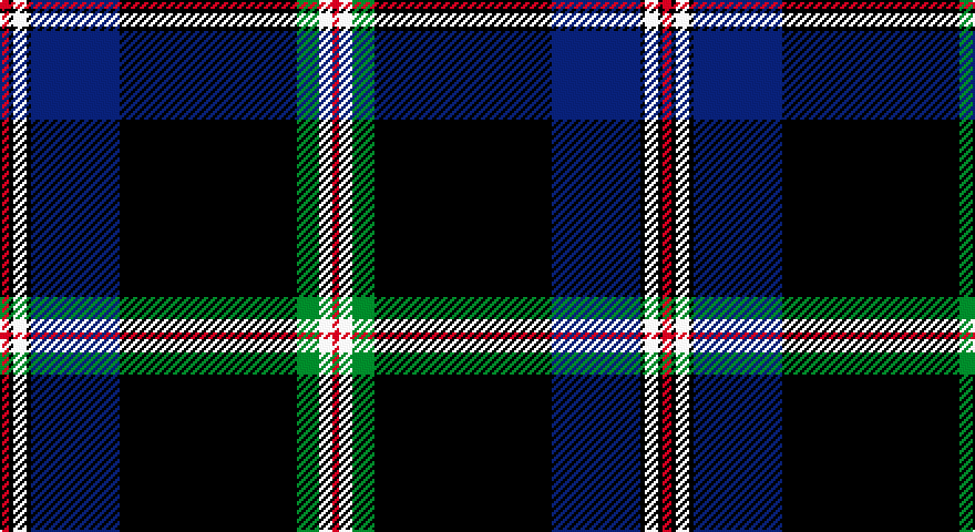 R/4 K2 W6 K2 DB40 K80 G10 W6 R/3 tartan
