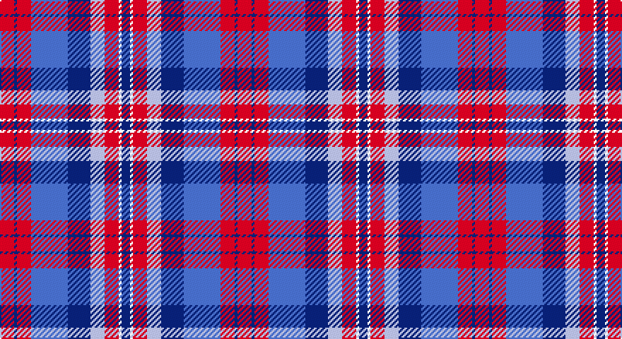 R/10 DB2 R10 B26 DB16 LB10 R10 W2 DB/6 tartan