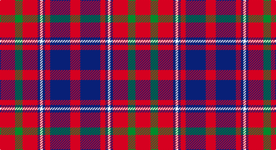 R/24 G12 R24 DB4 W4 DB4 R8 DB32 R/16 tartan