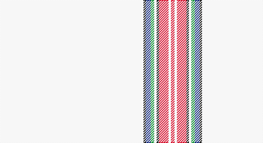 W/240 K4 DB8 G6 W4 K4 R16 W4 R/6 tartan