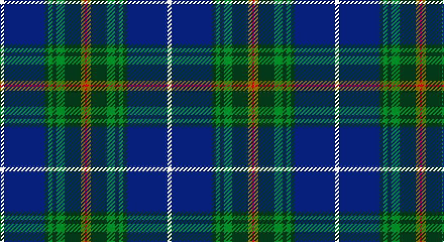 W/4 DB40 DG4 G4 DG4 G8 DG16 Y4 R/2 tartan
