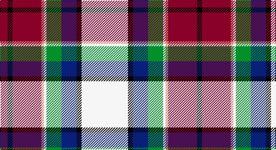 W/74 K8 DB24 G24 W4 O4 R46 K8 R/12 tartan