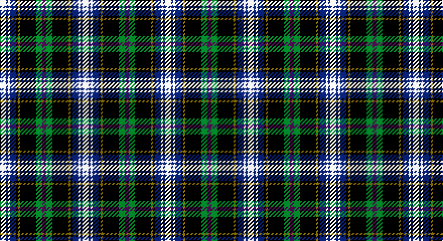 W/6 DB2 W2 DB6 K2 Y2 K16 G6 DP/4 tartan