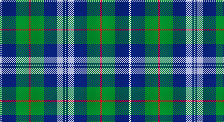 W/3 DB28 G26 R3 G26 DB26 LB12 DB3 LB/3 tartan