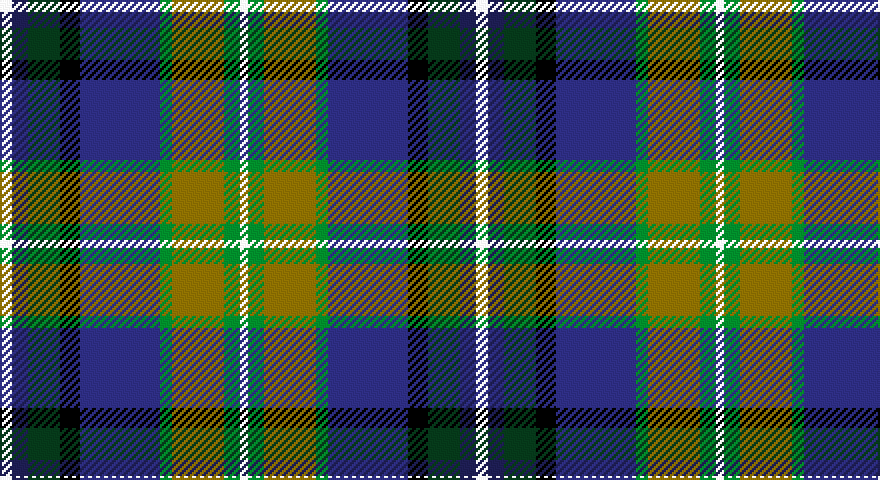 W/6 DB8 DG16 K10 DBi40 G6 Y26 G8 W/4 tartan