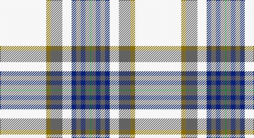 W/80 Y8 N20 W16 DB8 N8 DB8 N8 G/2 tartan