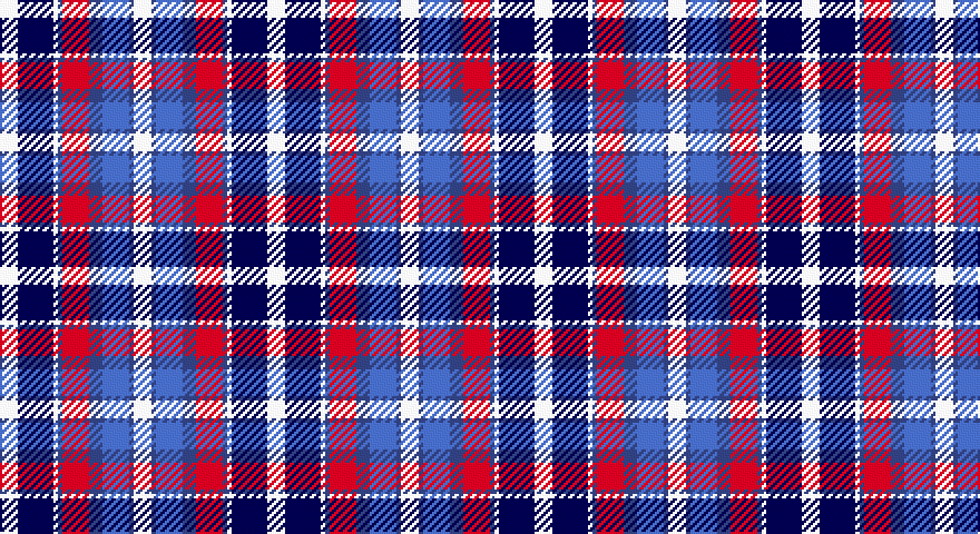 W/8 DB16 W2 DBi2 R12 DBi6 B12 DBi2 W/8 tartan