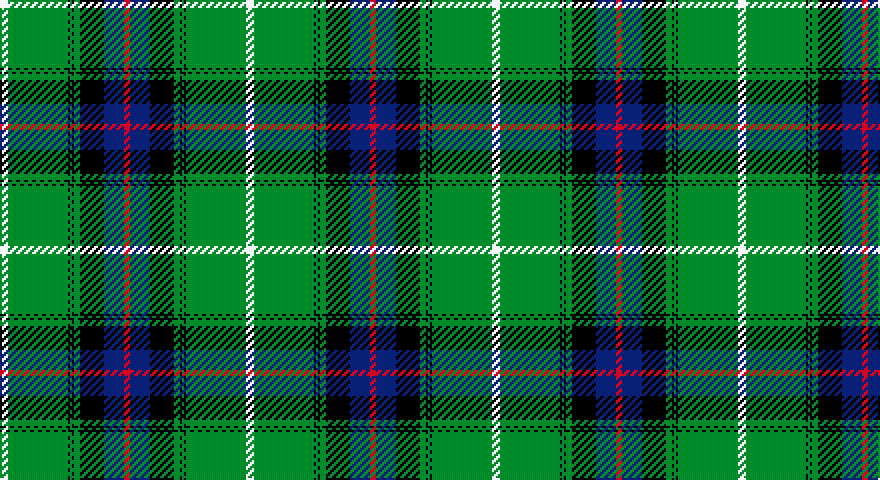 W/4 G30 K1 G1 K1 G3 K12 DB10 R/3 tartan