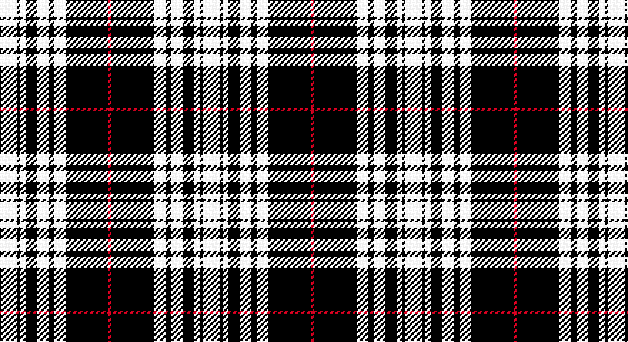 W/12 K2 W4 K8 W8 K4 W8 K30 R/2 tartan