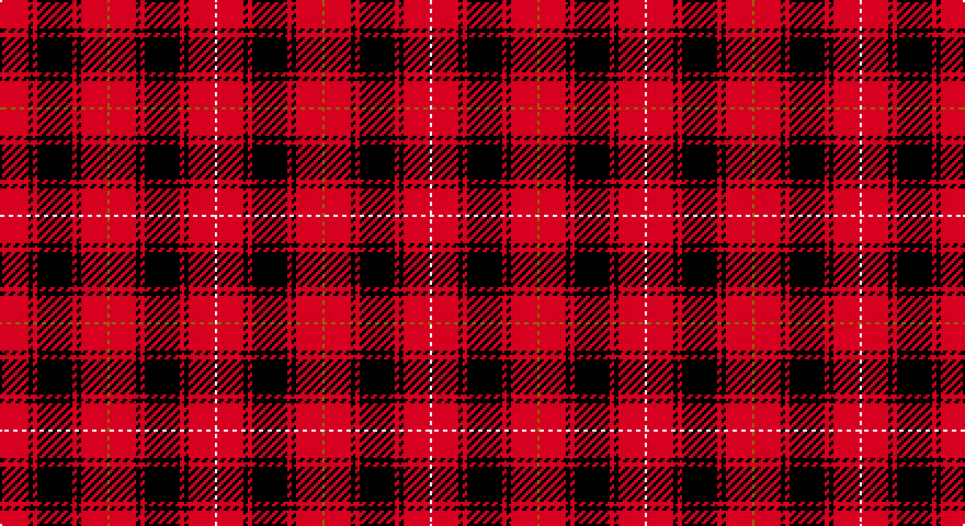 W/1 R12 K2 R2 K16 R2 K2 R12 Y/1 tartan
