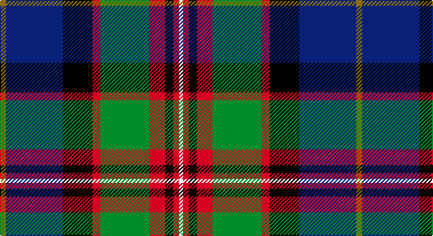 Y/6 DB58 K30 R8 G50 R16 K8 R6 W/4 tartan