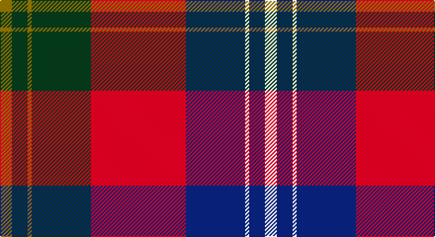 Y/12 DG16 Y4 DG60 R96 DB60 W4 DB16 W/12 tartan