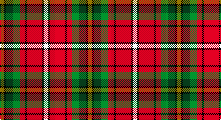 Y/8 K4 DG14 G14 R10 K4 R30 K4 W/8 tartan